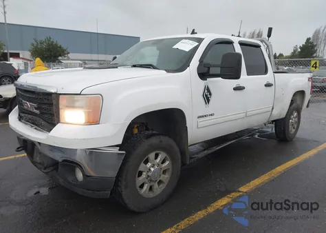 2011 GMC Sierra 2500Hd Sle из США, поврежденный, VIN 1GT120C89BF104535